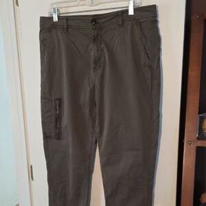 John Varvatos Military Pants 34 x 32 Khaki Green Awesome Condition